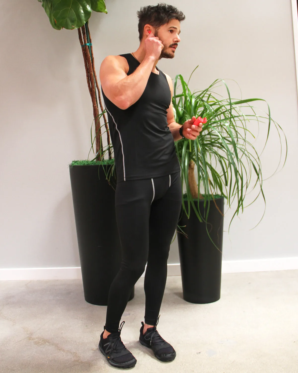 Durham Mens Camisole - Black