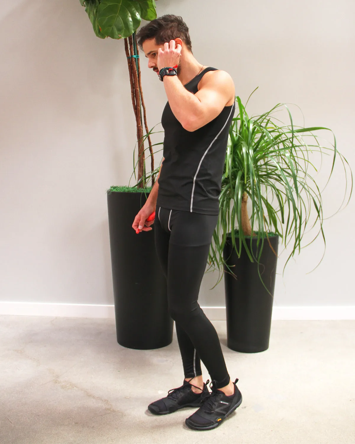 Durham Mens Camisole - Black