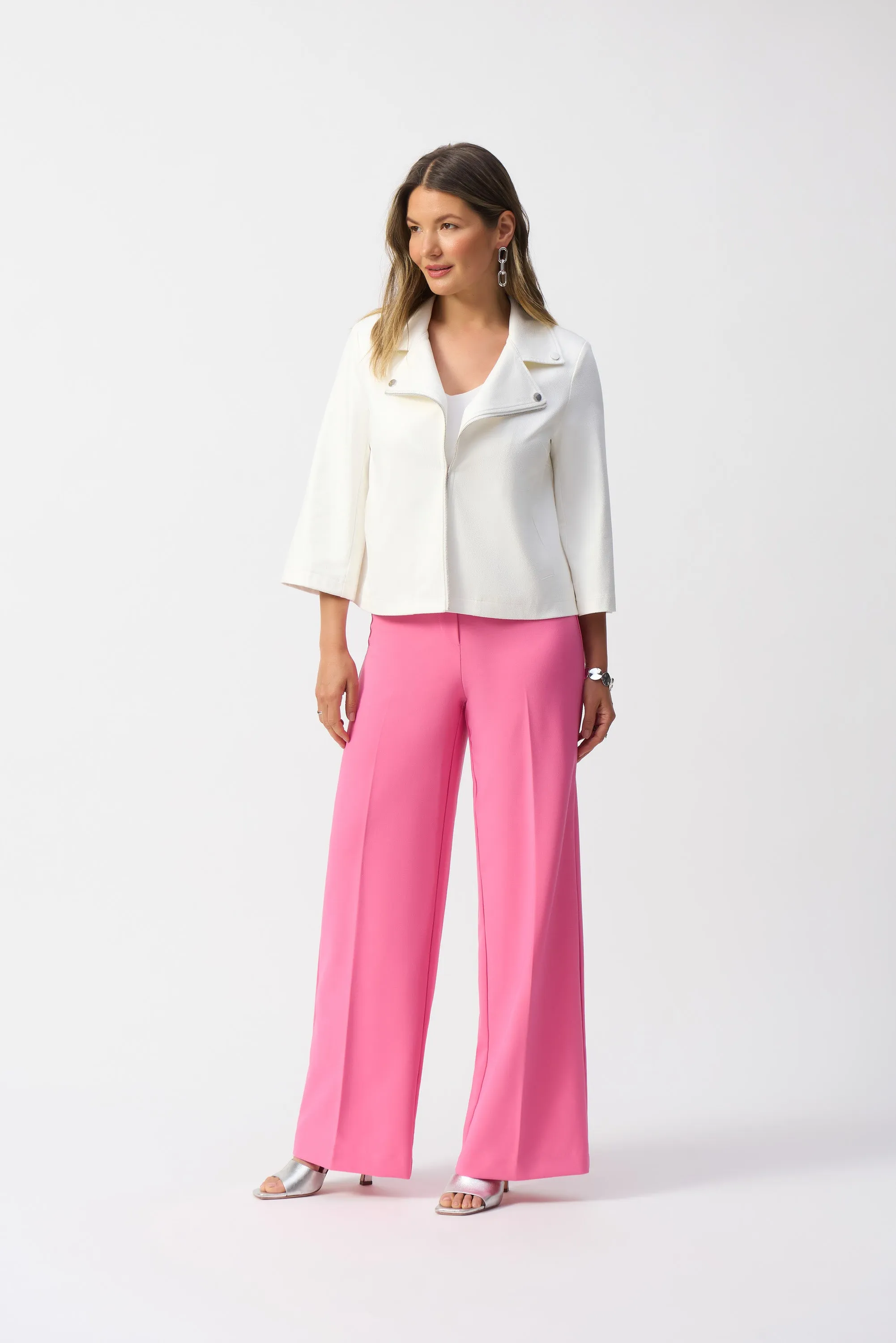 Joseph Ribkoff Foiled Faux Suede Swing Jacket251908 S/S 2025