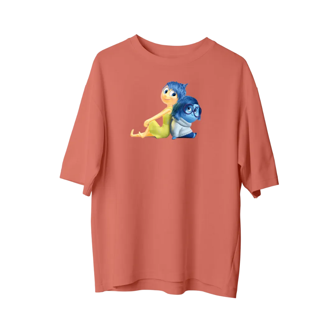Joy And Sadness - Oversize T-shirt