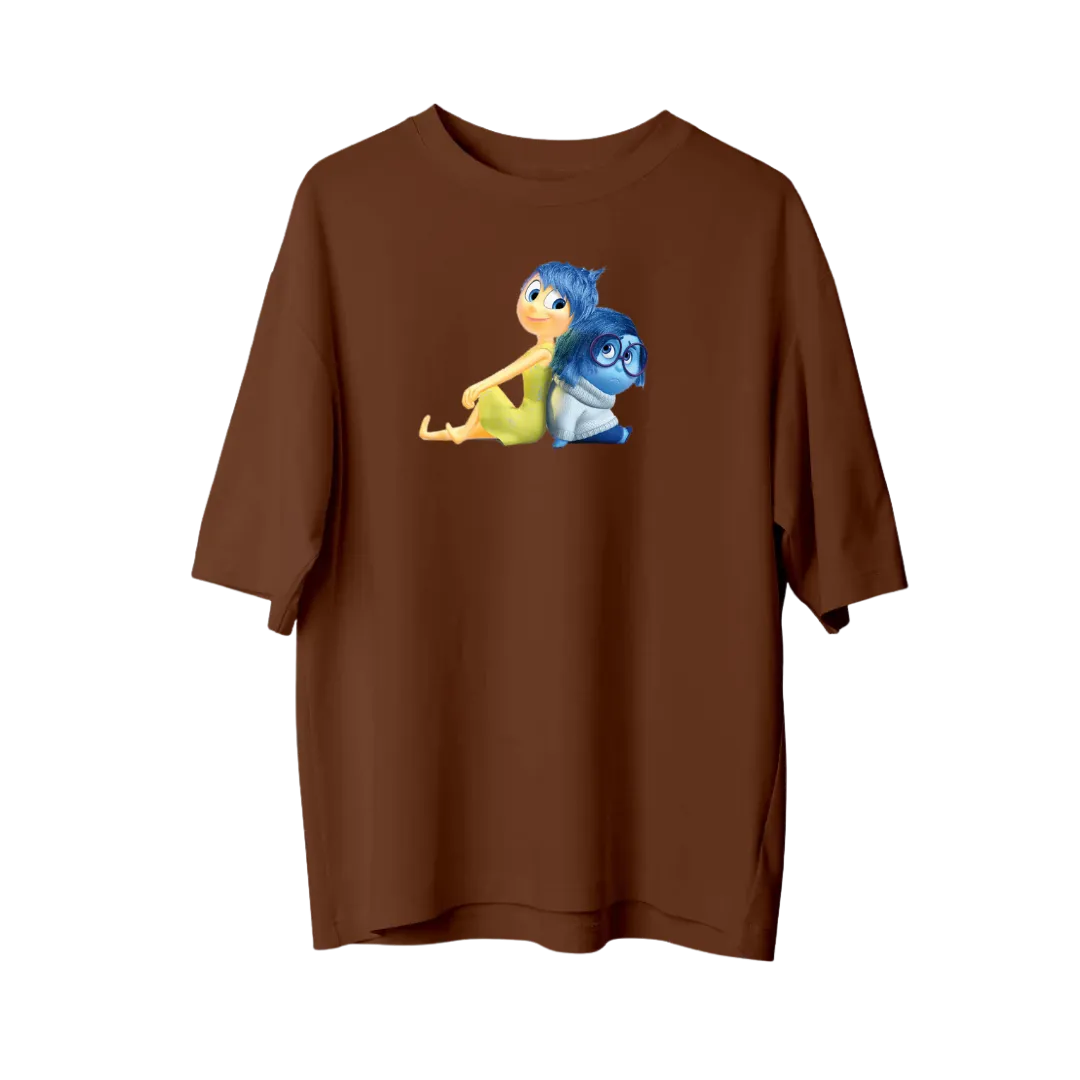 Joy And Sadness - Oversize T-shirt