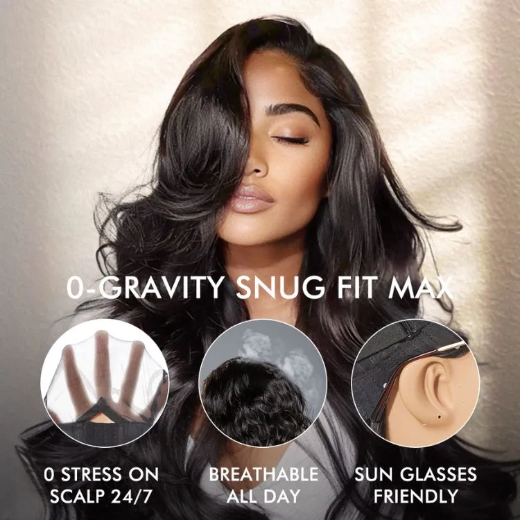 Luvme All-Day Comfort Wig Brown Highlight Blunt Cut Bob Glueless Minimalist HD Lace Wig Pre-Cut Lace