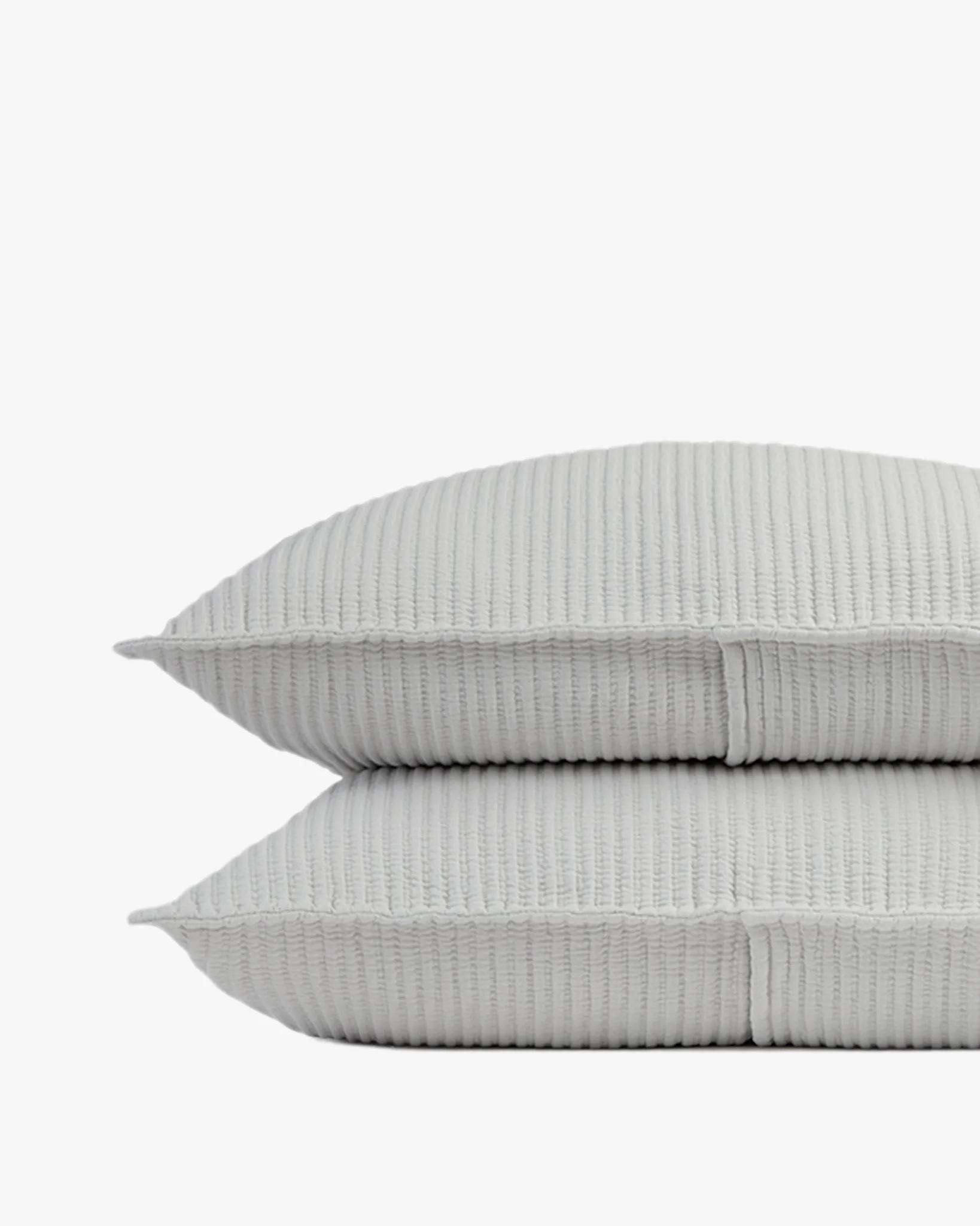 Matelasse Sham Set (Pebble Grey)