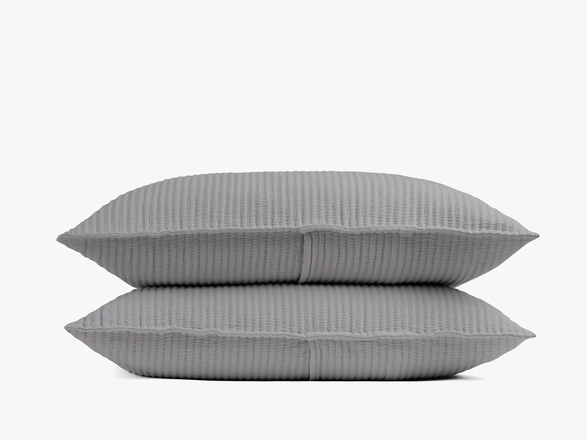Matelasse Sham Set (Steel)