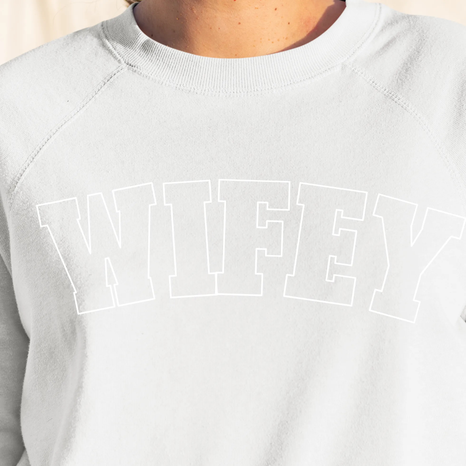 Minimalist WIFEY Crewneck