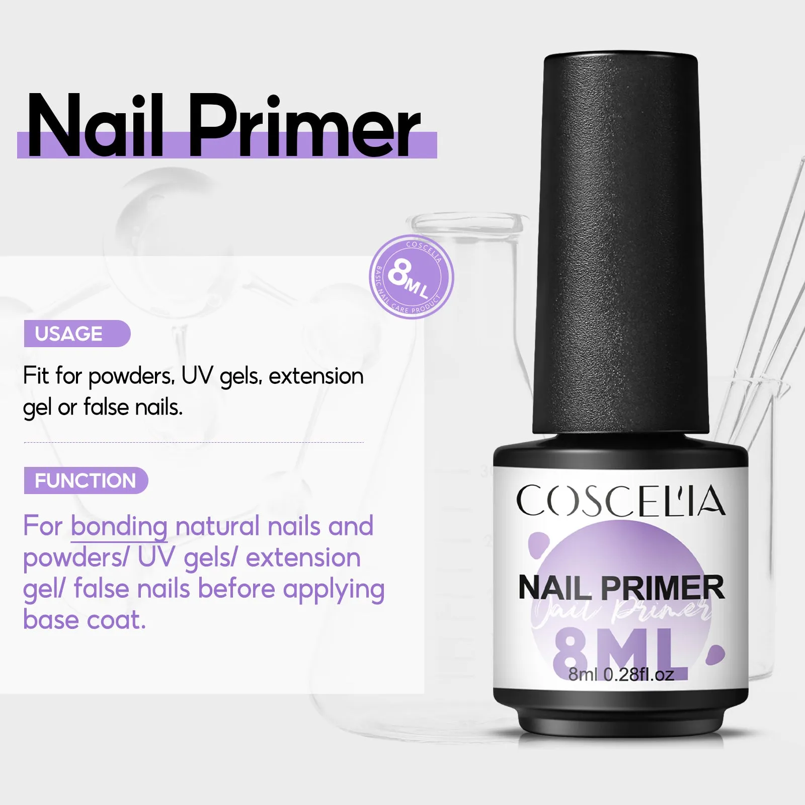 Nail Prep Dehydrator Nail Primer 1PC