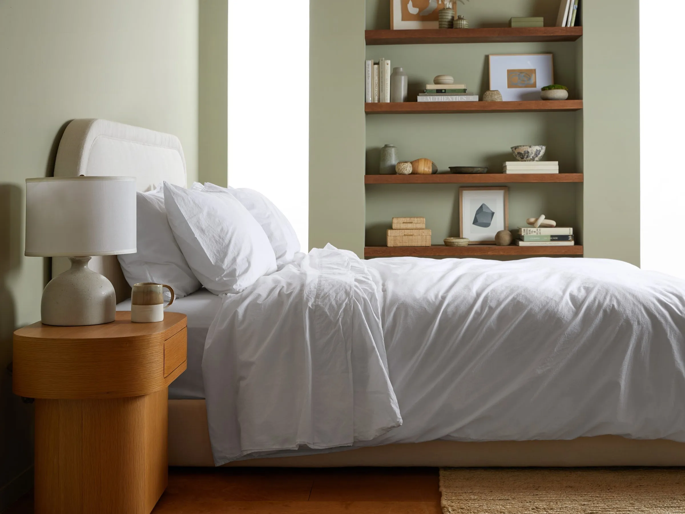 Organic Cotton Top Sheet (White)