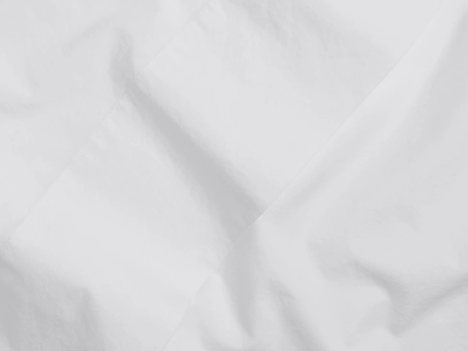 Organic Cotton Top Sheet (White)