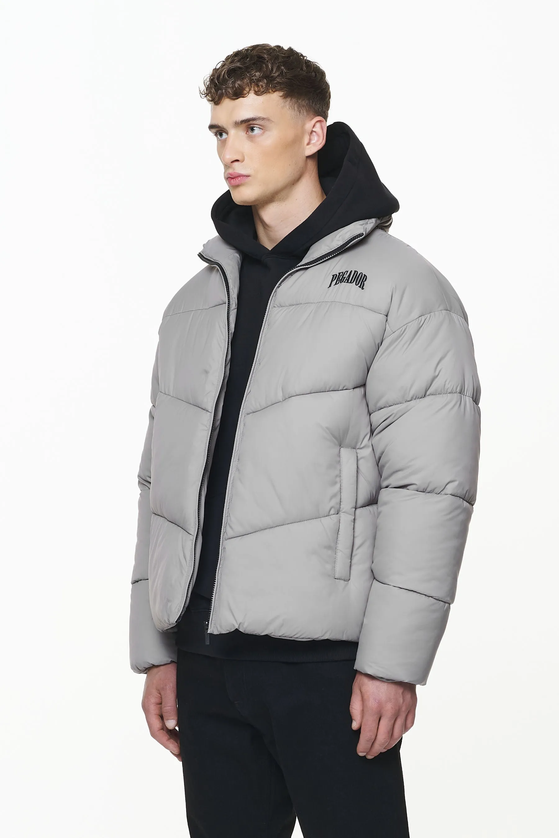 Spiller Puffer Jacket Rock Grey