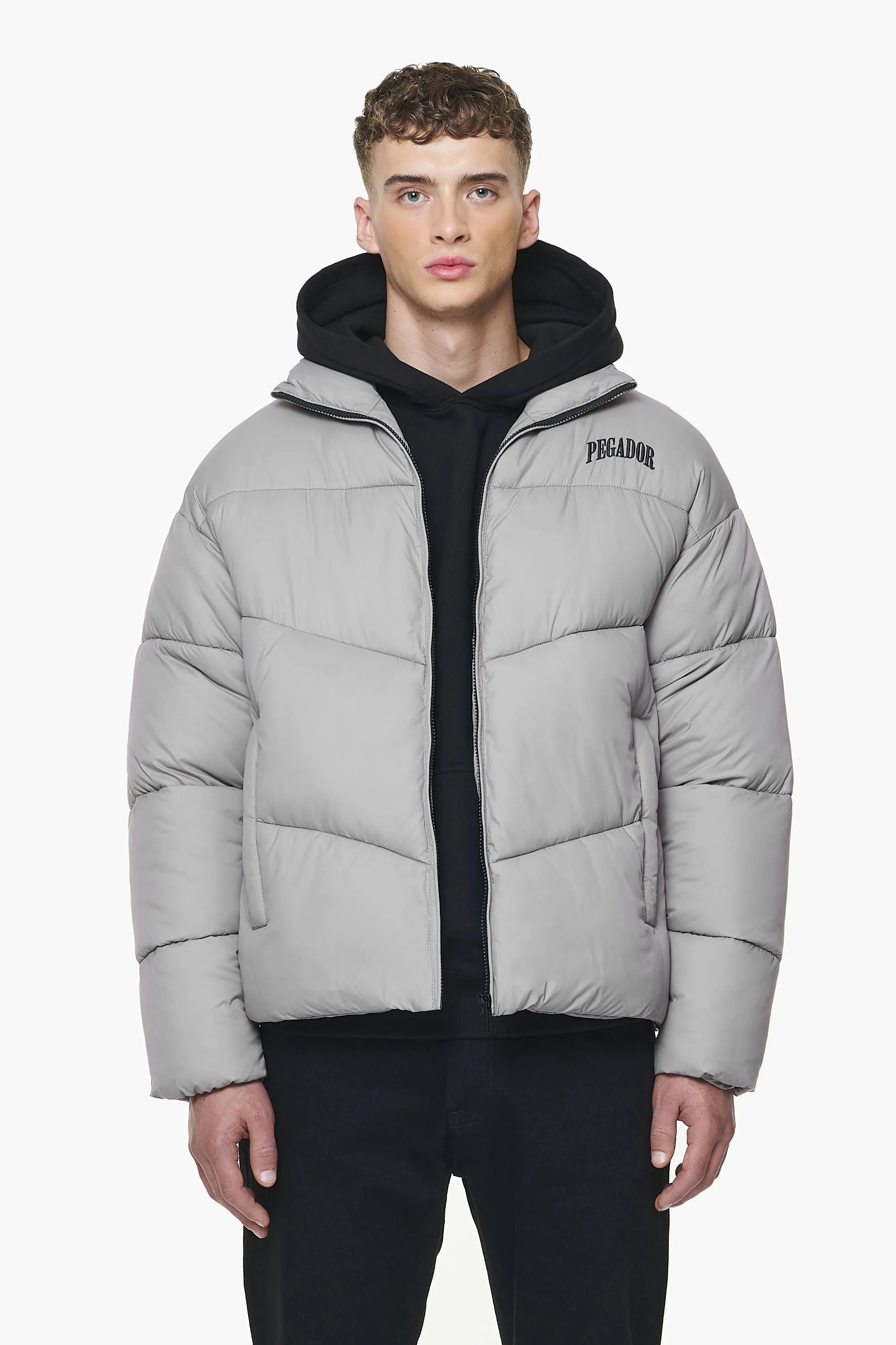 Spiller Puffer Jacket Rock Grey