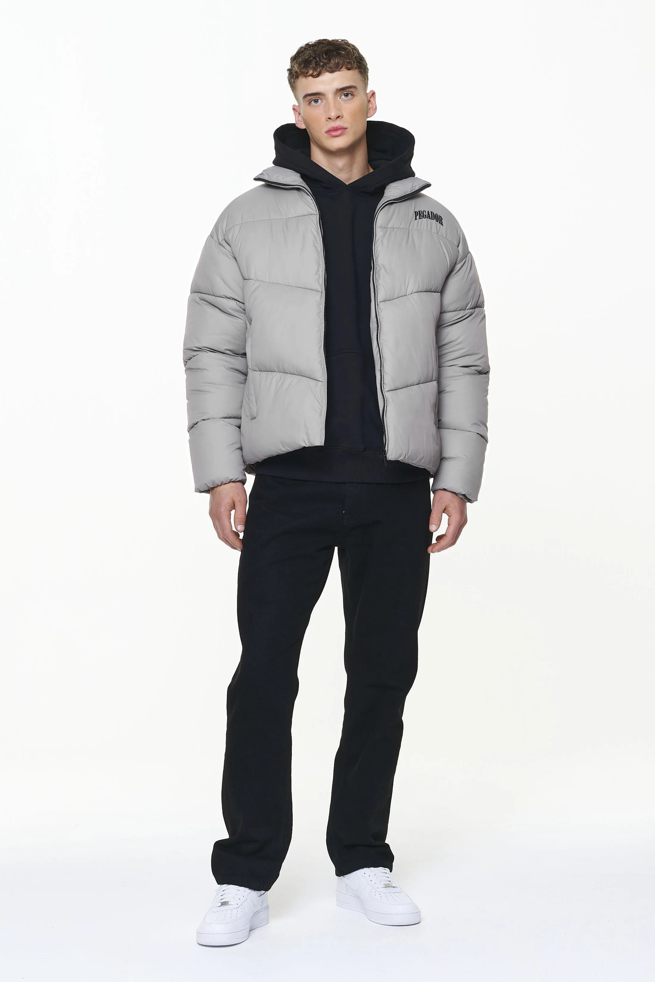 Spiller Puffer Jacket Rock Grey