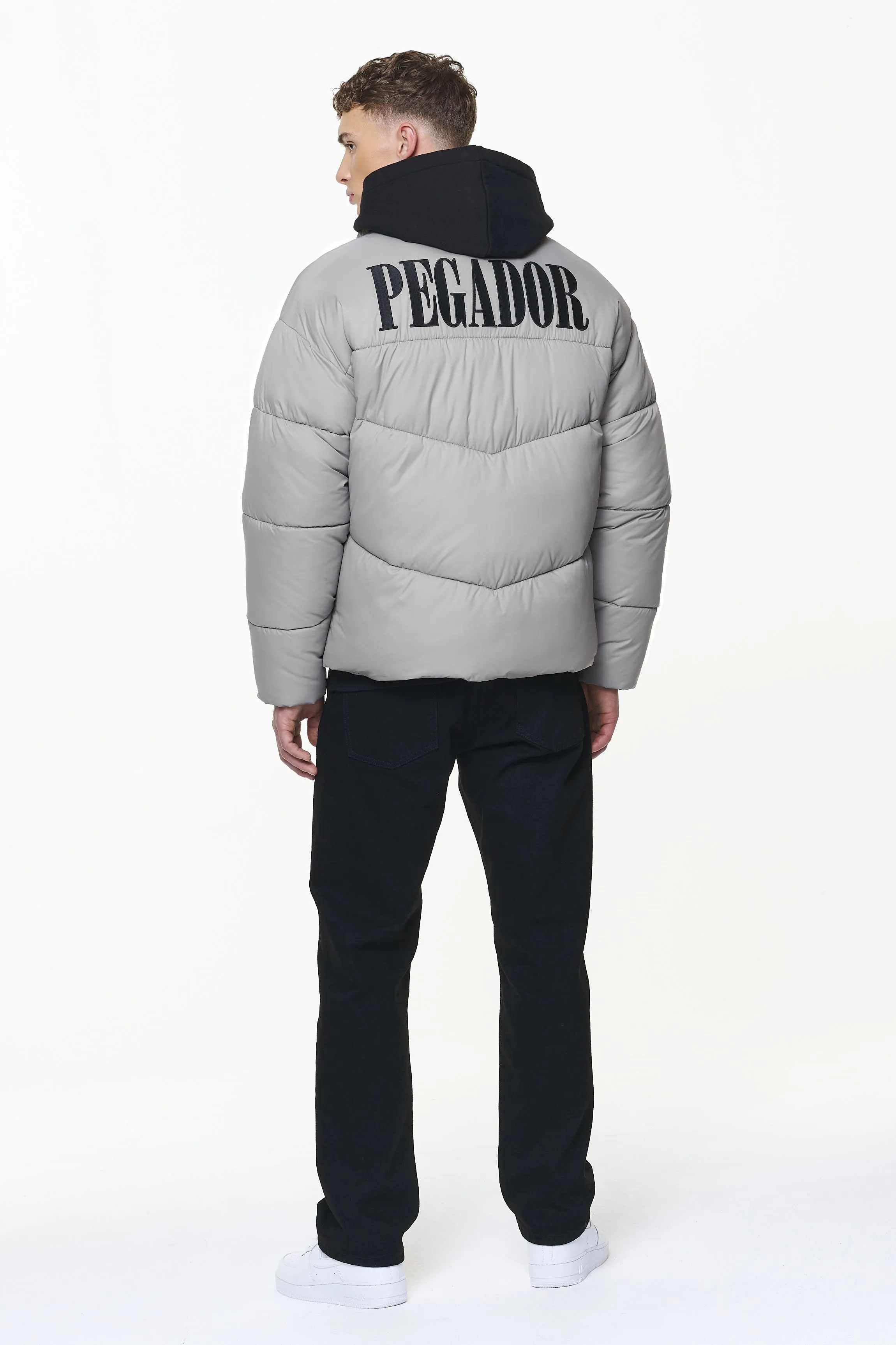 Spiller Puffer Jacket Rock Grey