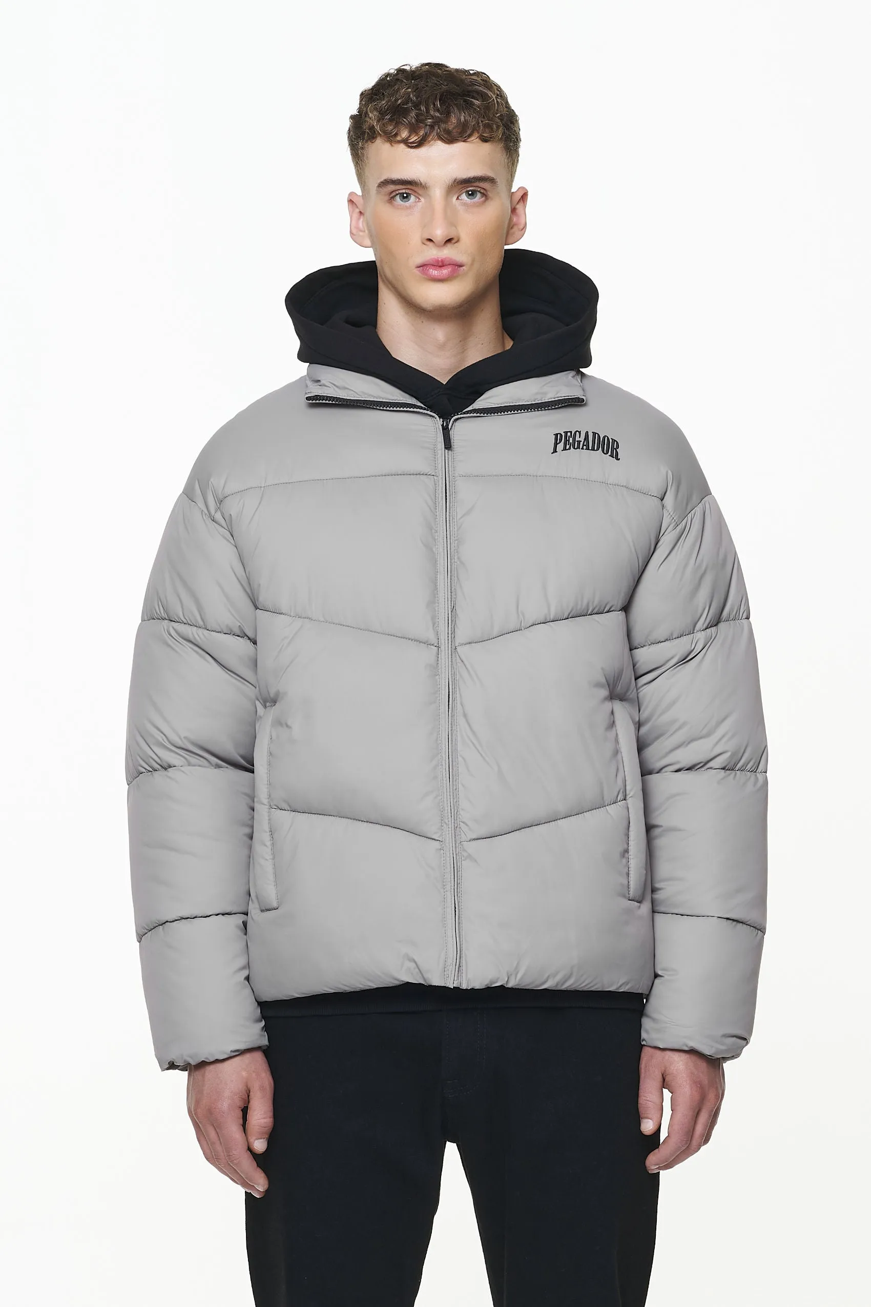 Spiller Puffer Jacket Rock Grey