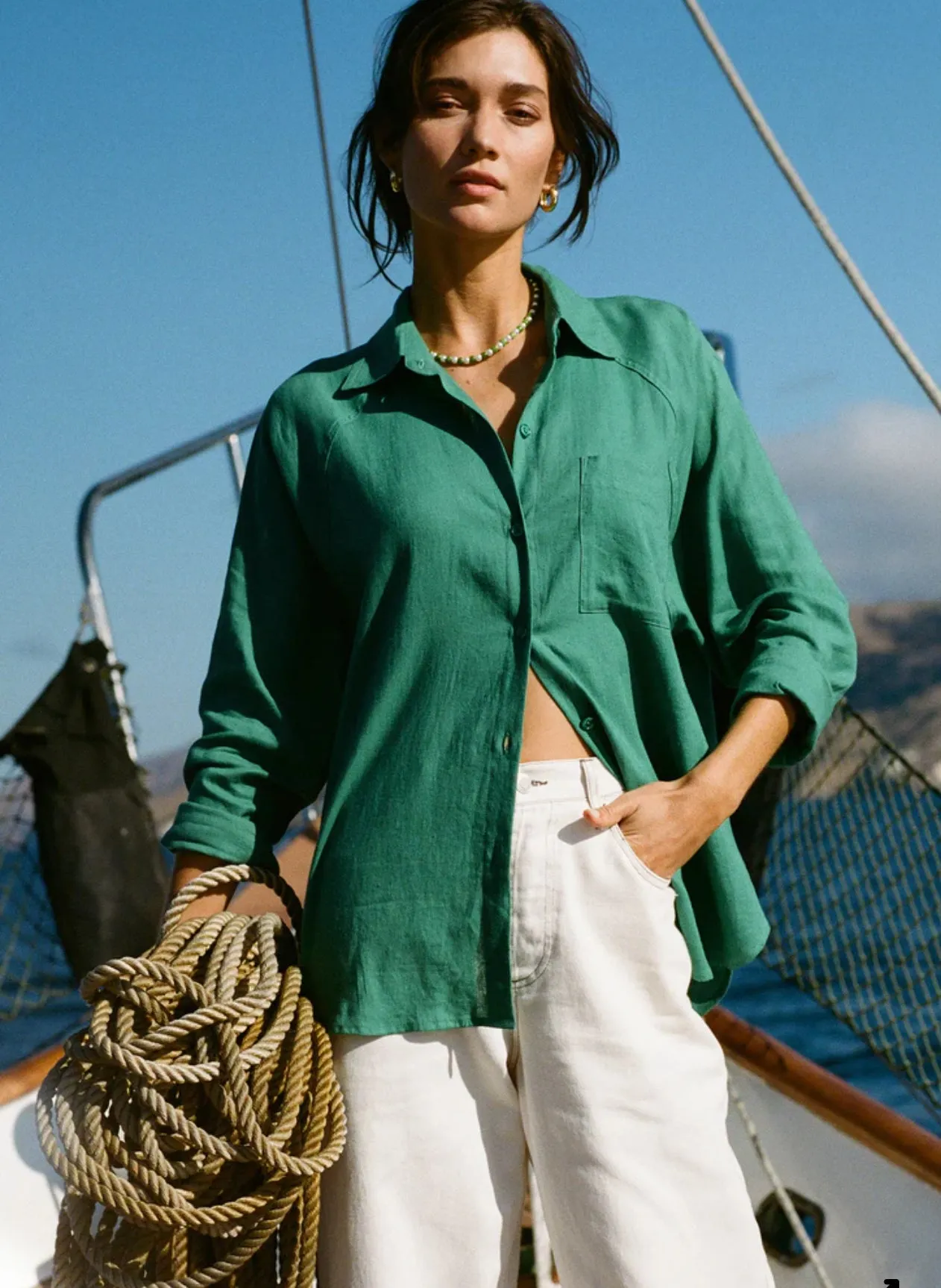 ZSUPPLY THE PERFECT LINEN TOP