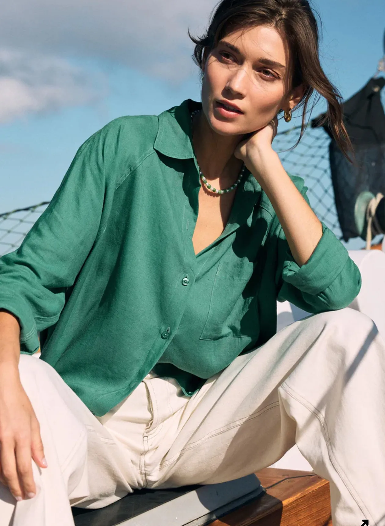 ZSUPPLY THE PERFECT LINEN TOP